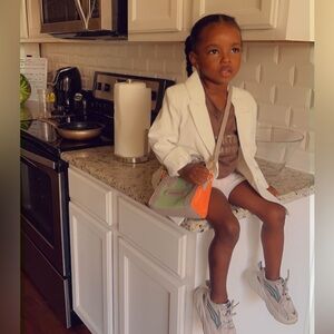 White Kid Blazer Size 3T